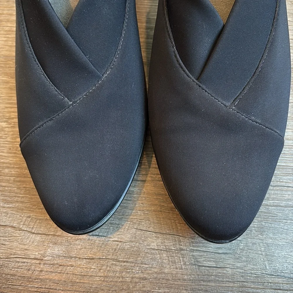 NAOT Black Stretch Heels Women’s 9 (EU40) - Picture 3 of 11